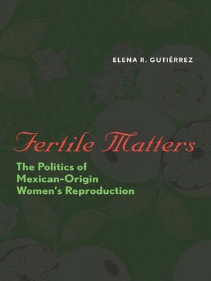 Fertile Matters - ebook